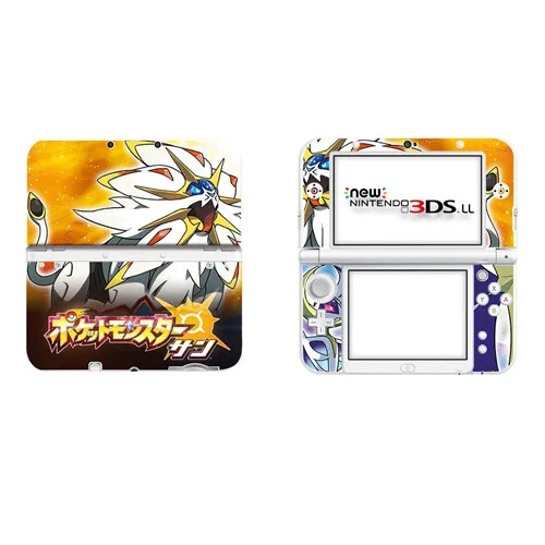 ODSLL0075 Pokomon GO виниловая наклейка кожи Стикеры для старых 3DS XL скины s для старых 3DS LL Винил Защитная Наклейка - Цвет: ODSLL0075