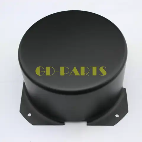 Защитный корпус для Hi-Fi винтажного трубчатого аудио усилителя, 1 шт., 140x65 мм, 140x75 мм, круглый черный железный трансформатор