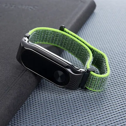 Для Xiaomi mi 4 3 ремешок на запястье нейлоновые полосы Спорт mi band 3 браслет для Xiaomi mi band 2 ремешок на запястье