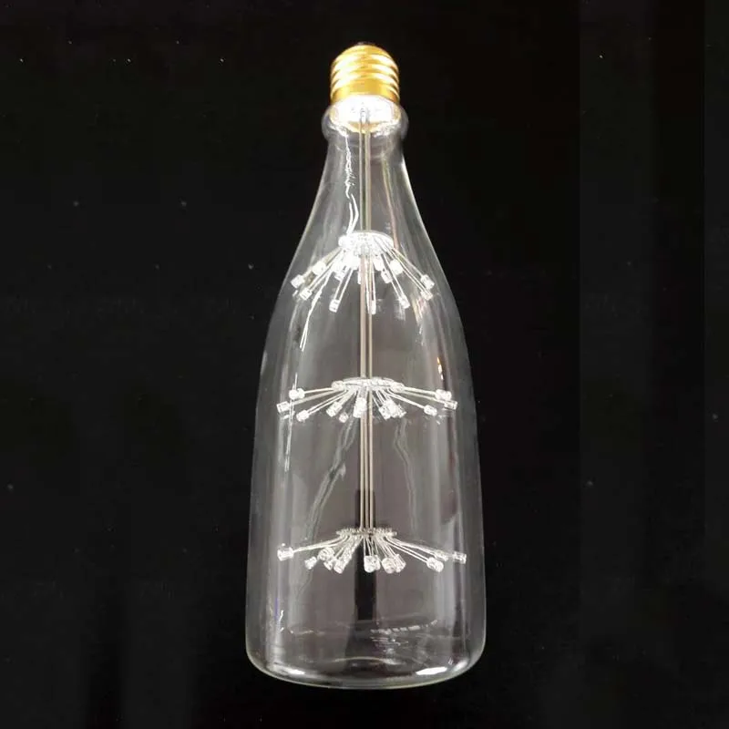 

Magnum Bottle Starry sky lamp LED Edison Light bulb E27 110V 220V 3W Firework lamp Energy saving home Decor Christmas gift