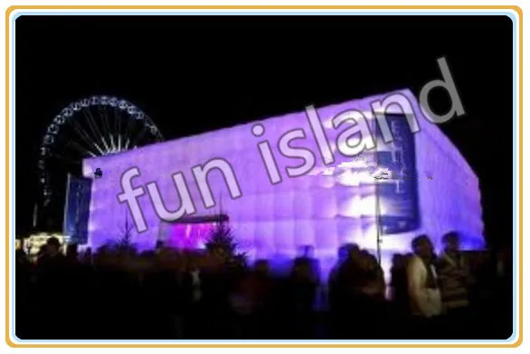 2017 Новый бренд креативный надувной тент igloo со светодиодной подсветкой купол