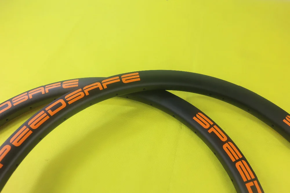 Карбоновые диски SPEEDSAFE 520 г/шт. 650B MTB DH Ширина 32 мм глубина 34 бескамерные колеса UD 3K