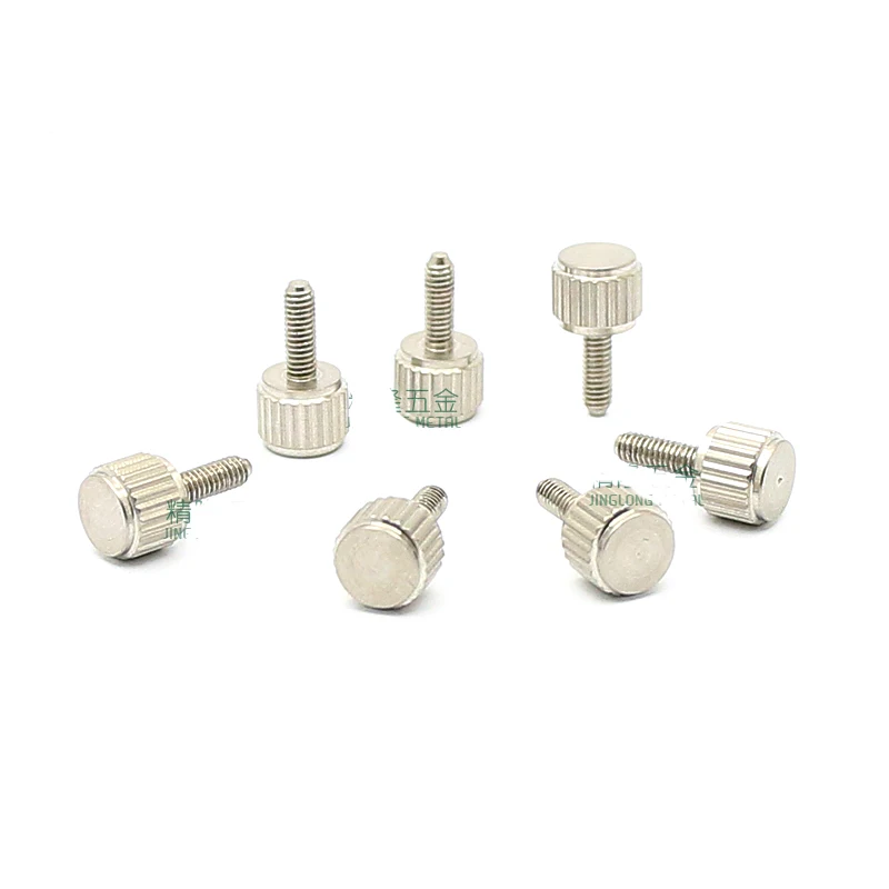10 шт. ручные закрученные винты из нержавеющей стали M2.5x7.5mm цилиндрическая головка