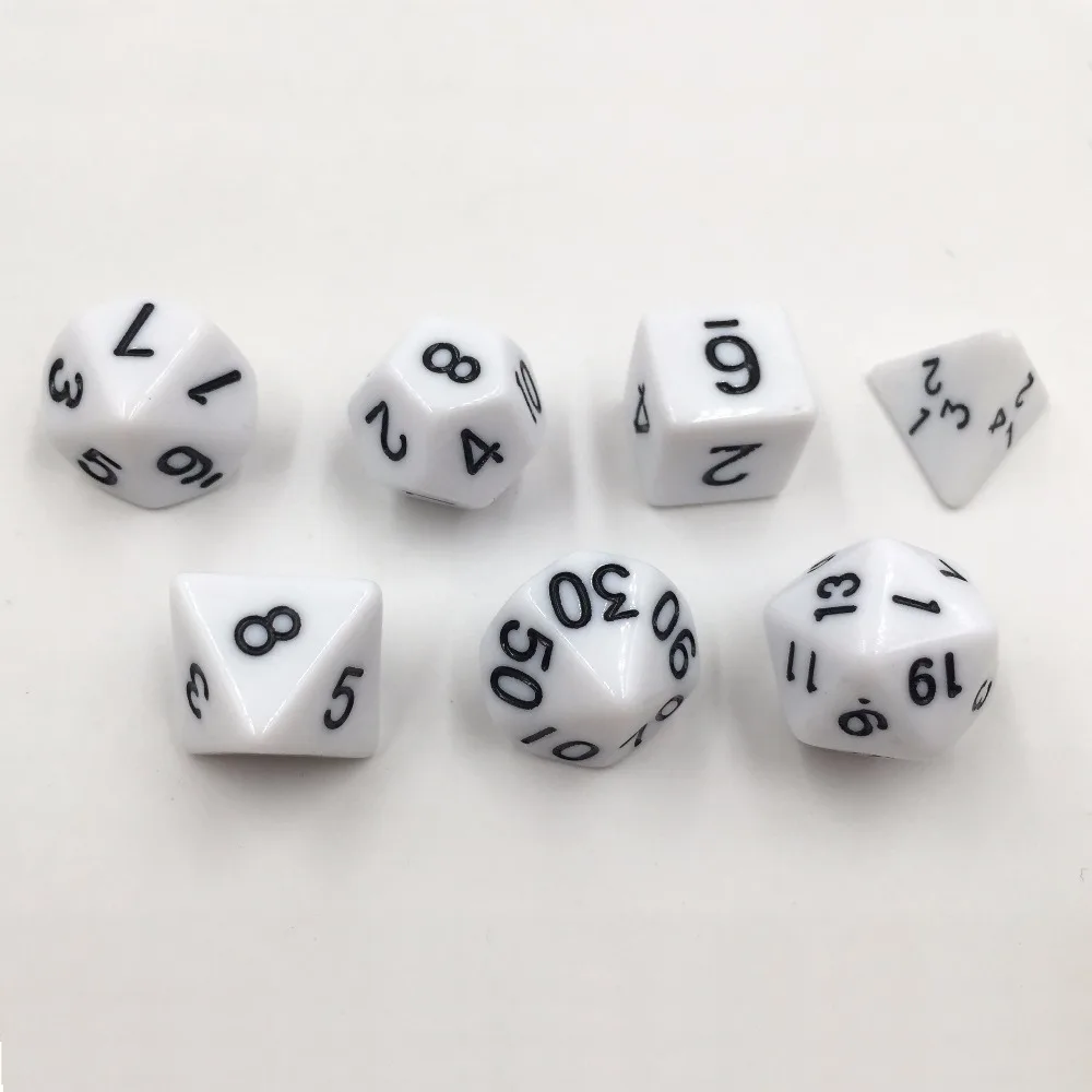 

Rollooo Dice 7pc/set Polyhedral Dice Rpg Dice