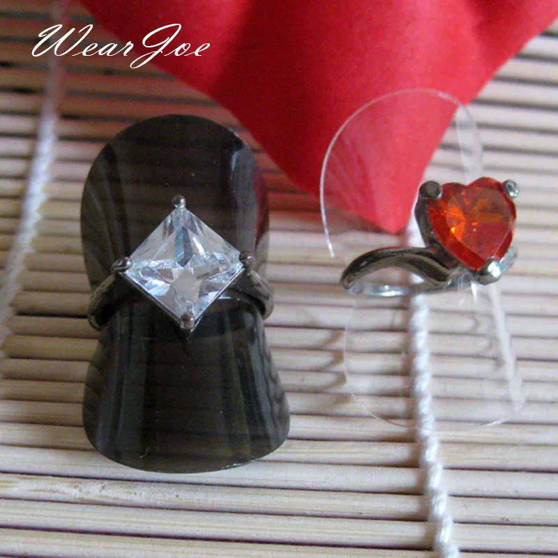 Держатель-подставка для колец мягкая пластиковая плоская подушка | Украшения и