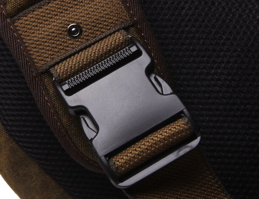 Холщовая нагрудная Сумка слинг для мужчин повседневная Сумочка путешествий