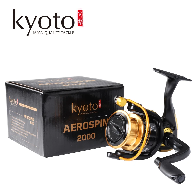 KYOTO AEROSPIN Спиннинг рыболовные катушки 800 1000 6000 серии модель Шестерни отношение 5 1: 1