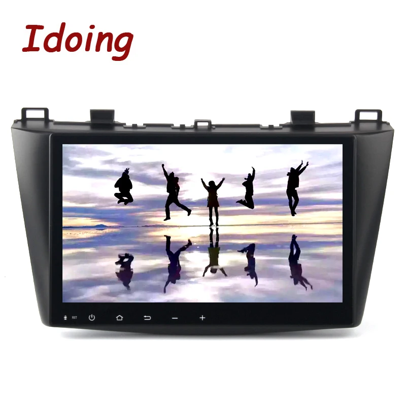 Idoing 1Din 9 дюймов Android8.0 автомобильный мультимедийный плеер Fit Mazda 3 2010-2012 Octa core