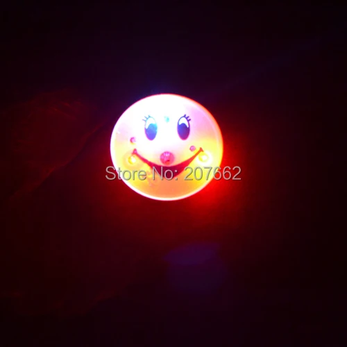 

25pcs/lot Led Smiley Badge Yellow Smile Led Flashing Brooch Glow Brooch Party concert Favors holiday gift