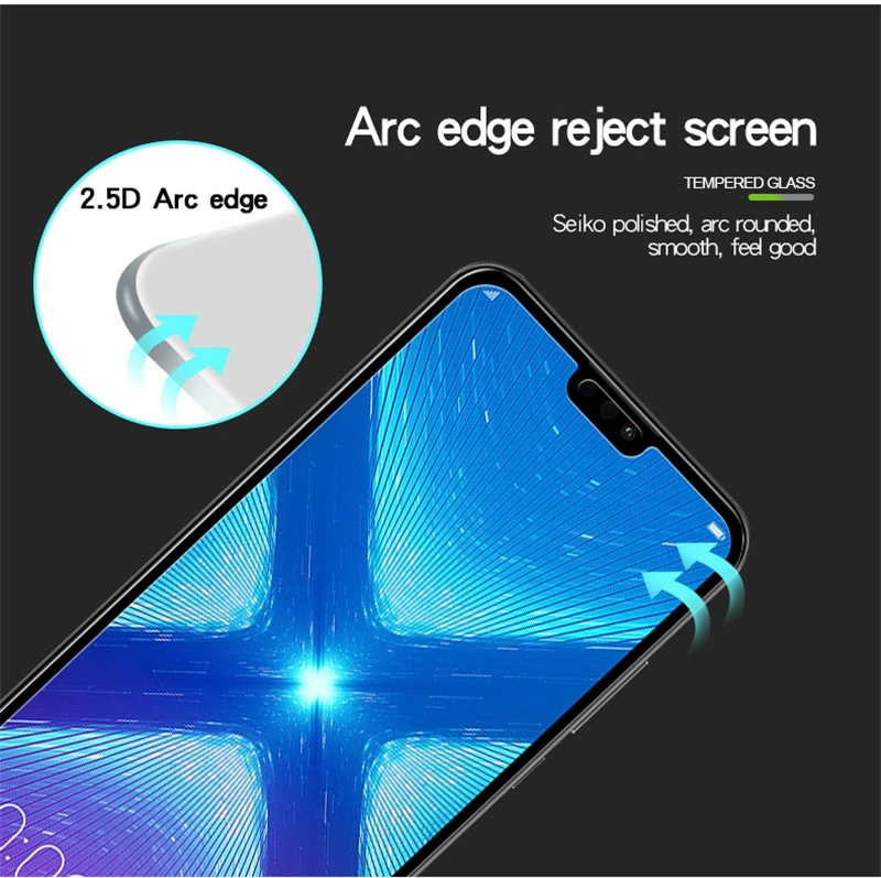 9H Screen Protector Huawei Y9 2019 Glass Tempered Full Cover Protective For Safety | Мобильные телефоны и аксессуары