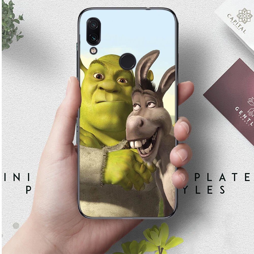 Lavaza мультфильм, значок из кинофильма "Шрек" Кун силиконовый чехол для Xiaomi Redmi 4A 4X 5A 5 Plus S2 6 6A 7A Note 4, 7, 8, рro рrime - Цвет: 5