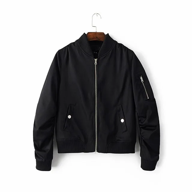 Куртка женская с длинным рукавом и стоячим воротником|ladies flight jacket|bomber jacket ladiescolorful