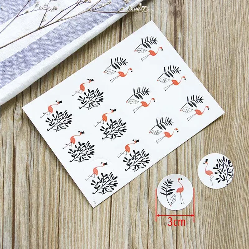 50 шт Фламинго десертные мешки конфеты Печенье Хлеб орехи упаковка мешок с