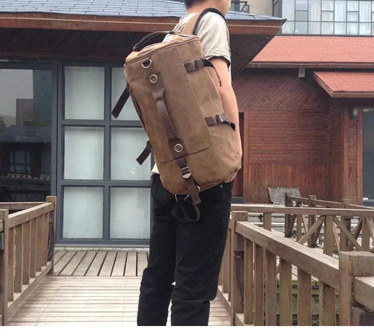 Акция сумка для путешествий с компьютером большая вместительность винтажная