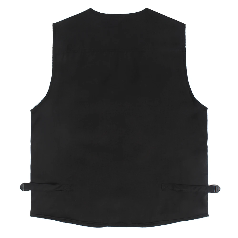 

Men Vest Outdoors Sleeveless Jacket Vest With Many Pockets V-Neck Waistcoat Travel Coat Fishing Vest Fashion