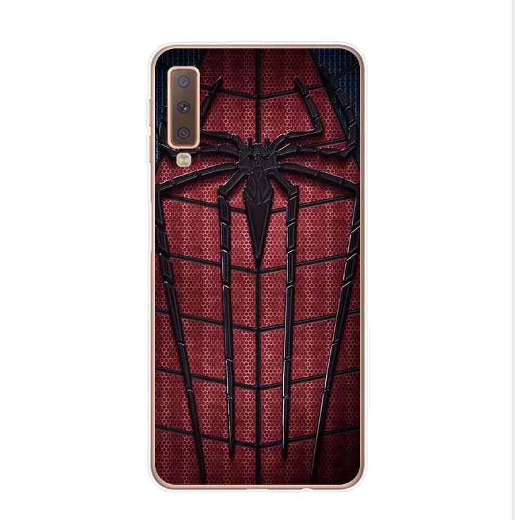 Супергерои Marvel Мстители: Endgame силиконовые чехлы для телефонов для samsung Galaxy A7 A750 A10 A30 A50 M10 M20 A6 A8