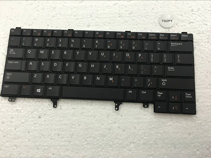 Новая клавиатура US для DELL E6420 E5420 E5430 E6220 E6320 E6330 E6430 NSK DV3BC без подсветки