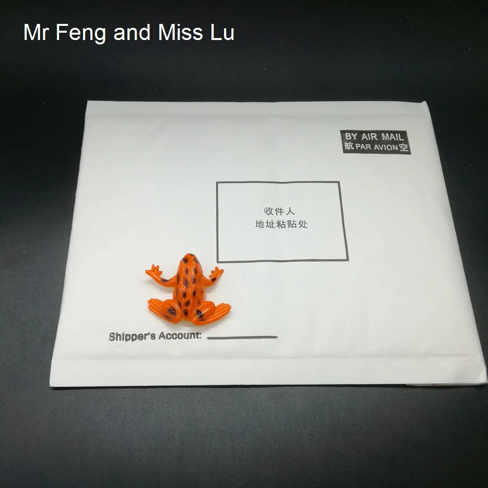 Апельсиновая лягушка вставка розыгрыши Игрушки Наука Животные Природа модель