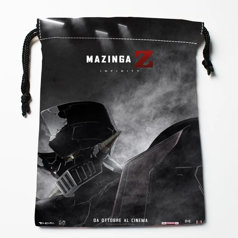 Заказ Mazinger Z сумки на заказ сумки для хранения Подарочные мешки с принтом 27x35 см компрессионный тип сумки