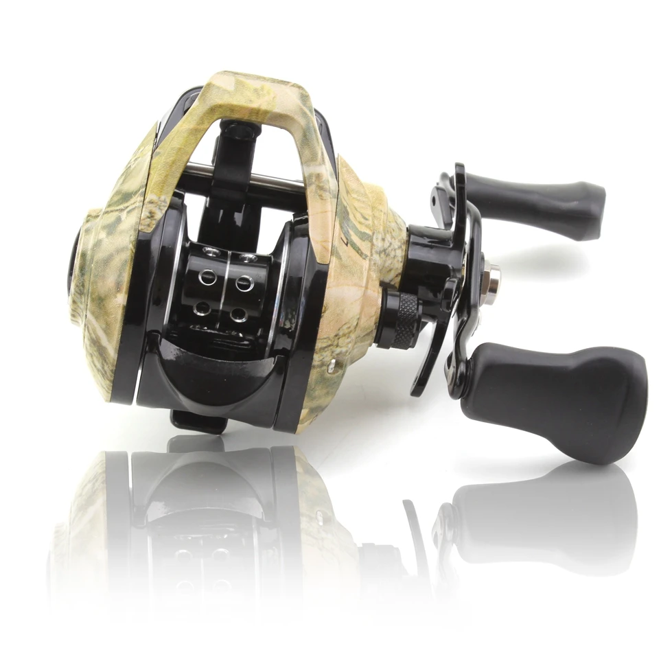 

NEW 13BB Baitcasting Fishing Reel Fishing Wheel Bait camouflage Casting Reel Travel Fishing Tackle