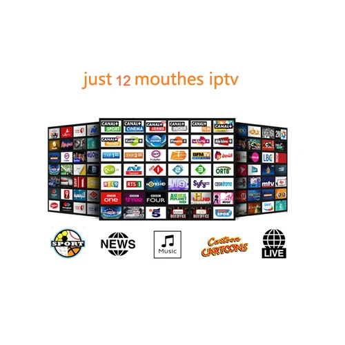 just 1 Year IPTV Оригинальная глобальная GTMEDIA G3 A tv Box S 4 K HDR Android tv 7,1 Ultra HD 2G 16G wifi Google Cast Netflix IP tv Set top Box медиаплей - Цвет: just 1 Year IPTV