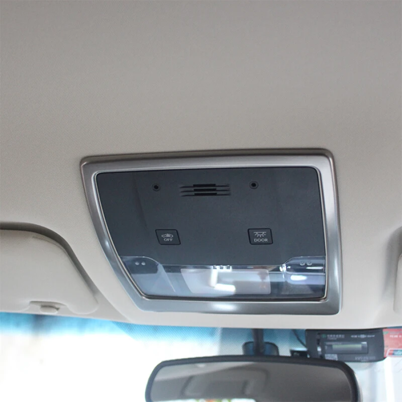 

For Lexus NX 200 Accessories 2015 2016 Car-Styling ABS Chrome Car front reading Lampshade panel cover trim