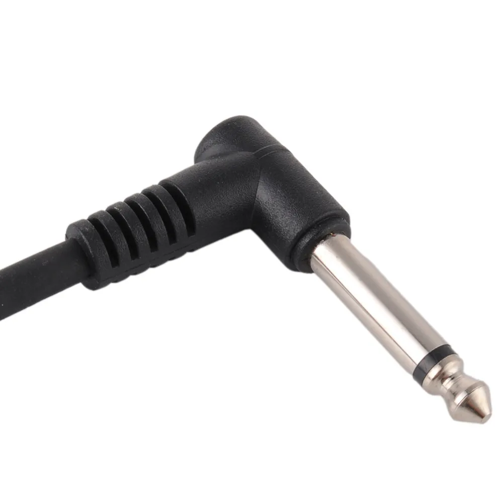 Гитарный кабель для педалей стандартный 2 * Угловой Штекер гитарный полезный