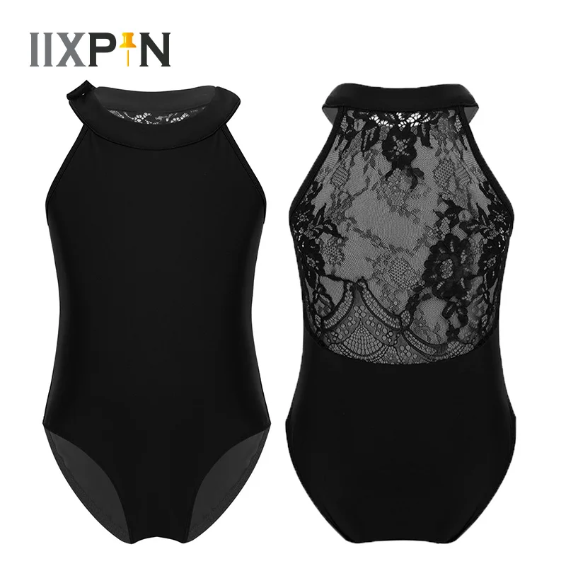 IIXPIN Gymnastics Leotard Girls Dance Costume Sleeveless Halter Floral Lace Back Ballet Leotards Jumpsuit Ballet Dancing Wear
IIXPIN Gymnastics Leotard Girls Dance Costume Sleeveless Halter Floral Lace Back Ballet Leotards Jumpsuit Ballet Dancing Wear