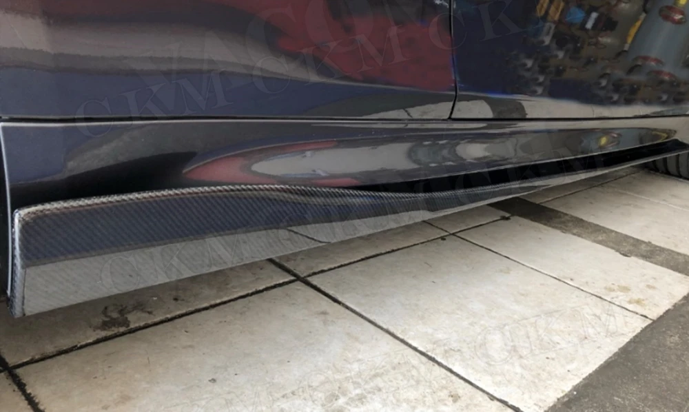 Боковые юбки из углеродного волокна для BMW 3 4 Серии F80 M3 F82 F83 M4 2012 2017 автомобильный