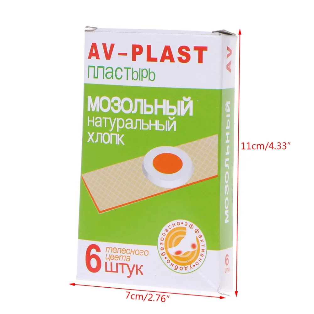 

6Pcs Foot Patch Corn Treatment Removal Calluses Plaster Health Care New