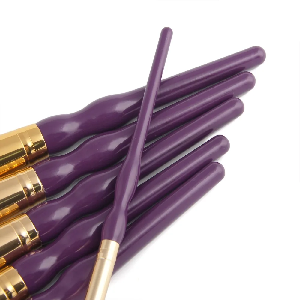 VANDER 10Pcs Pro Makeup Brushes Set Cosmetic Contour Blending Foundation/powder/concealer/tapered/blending/eyeliner/Kabuki Kits | Красота и
