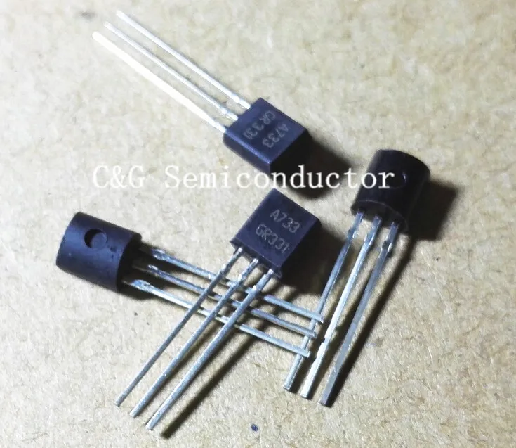 100 шт. транзистор 2SA733 A733 0 1a/50 в PNP TO 92|pnp transistor|transistor to-92a733 transistor |