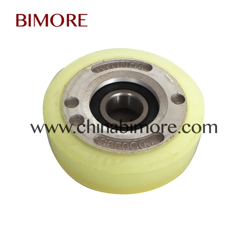 Эскалатора шаг ролик алюминиевый S650C003 OD76mm Thickness22mm Bearing6203 2RS|Передаточные ремни| |
