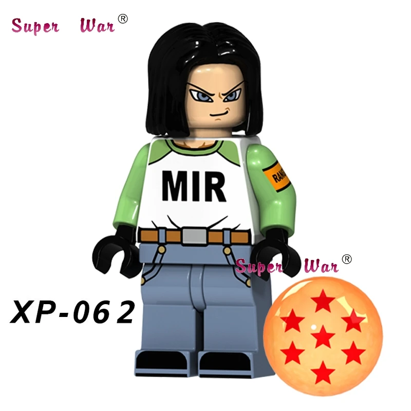 XP062 Один строительный конструктор Super Mario Bros Luigi Dragon Ball Z Torankusu мультфильм серии модель кирпич детские игрушки для детей - Цвет: XP062