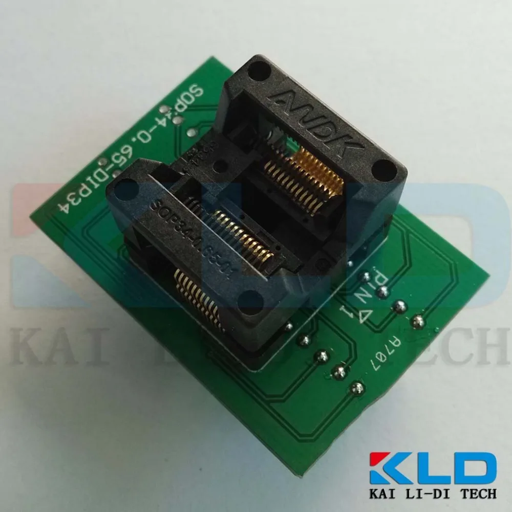 Sop24 (34) к DIP24 IC socket Programmer переходник andk более высокое качество чем Enplas OTS 24 0.65 01 с