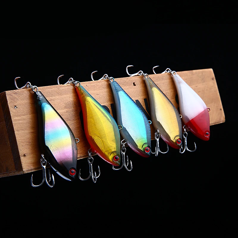 1 шт. многоцветная твердая приманка искусственные рыболовные снасти 6 3 см 14 г Vib