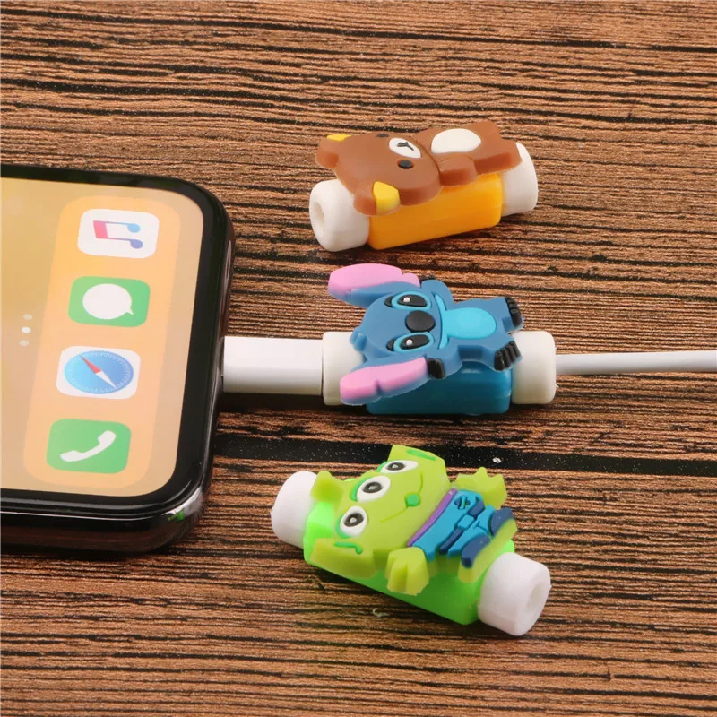 Usb кабель для зарядки чехол IPhone 9 6s 7 8 plus защита кабеля милый подарок|Органайзеры