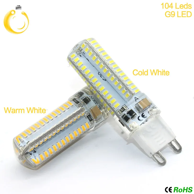 G9 Светодиодная лампа 7 Вт 9 10 12 AC220V 240 в SMD 2835 3014 led g9 для замены 30/40 галогенная | Лампы