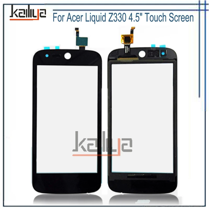 Сенсорный экран для acer Liquid Z330 M330 M320 черный новинка 4 5 дюймов дигитайзер стекло