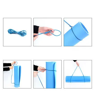 1 шт. Коврик для йоги слинг-переноска плечевой ремень эластичный регулируемый