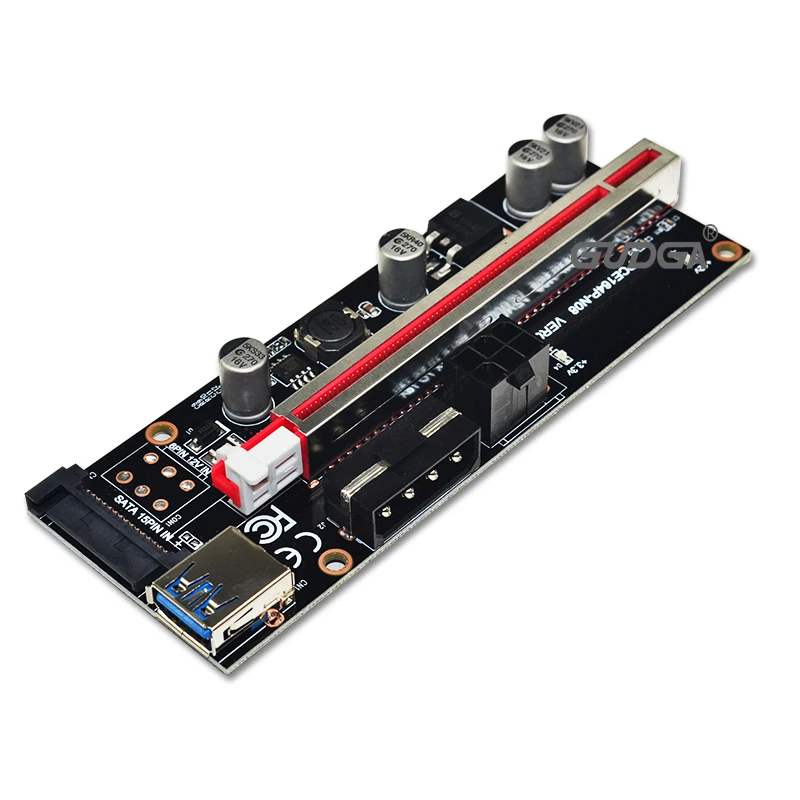 PCIE Riser 1X до 16X графический удлинитель для карточки графического процессора