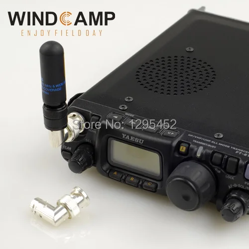 FT-817/KX3 идеальное соответствие 50 Ом BNC прямоугольный адаптер