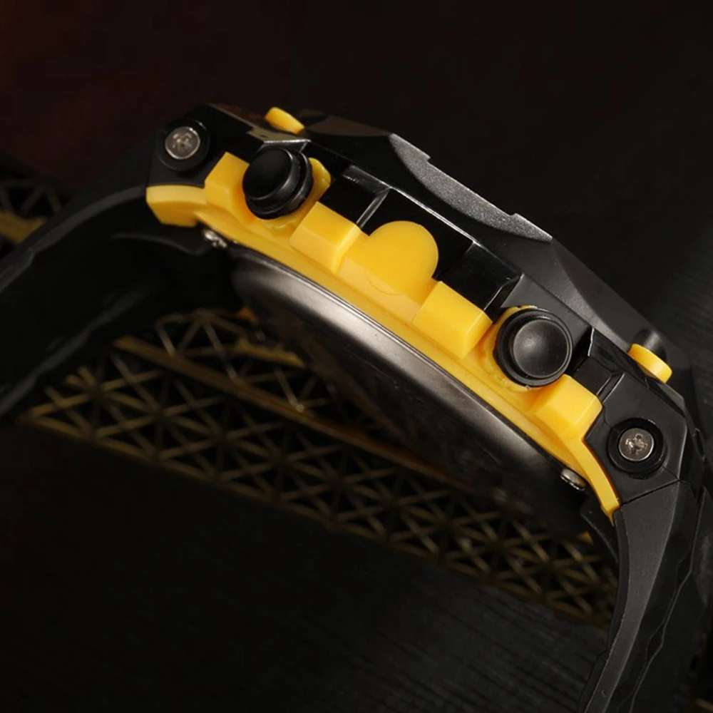 Часы наручные OHSEN Мужские Цифровые Кварцевые спортивные в стиле милитари с