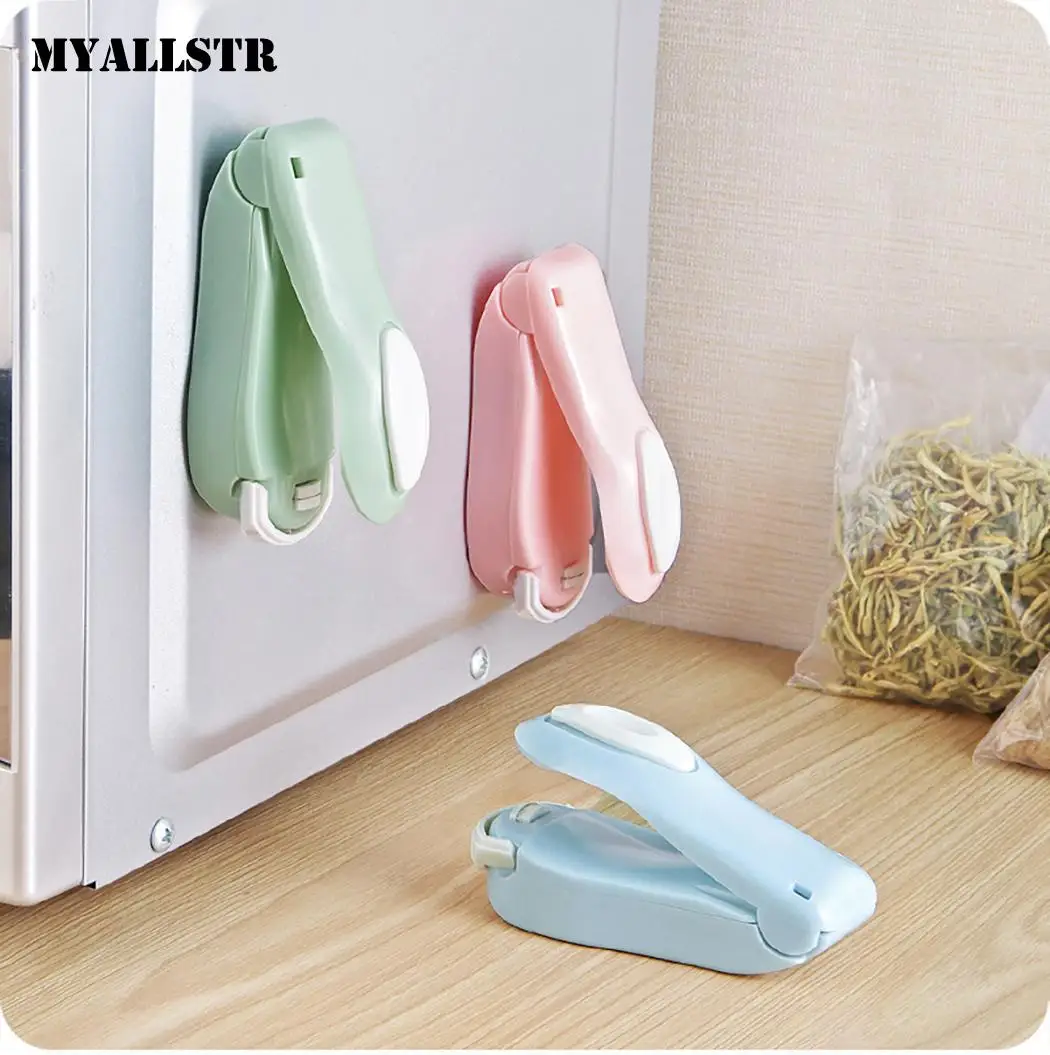 Sealer Handheld Resealer Packet Seals Food Bag Storage Heat ABS | Дом и сад