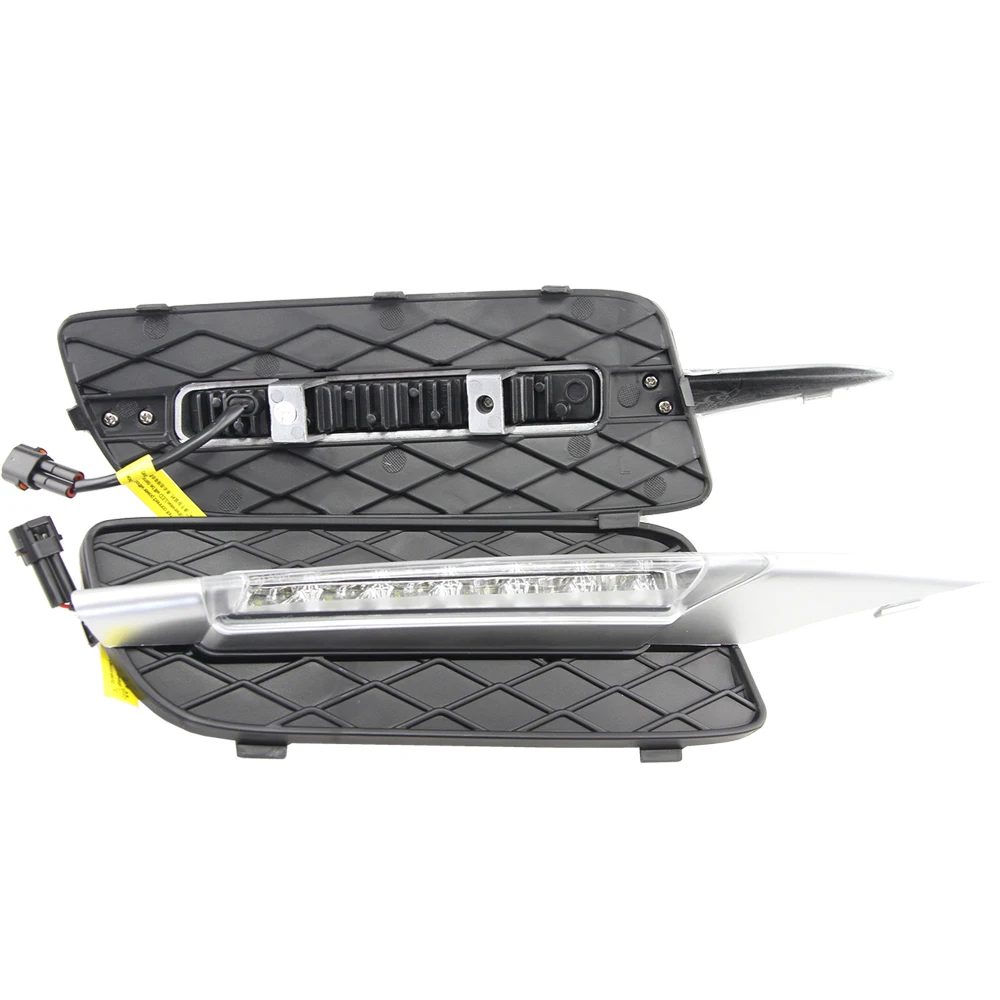 6000K Ксеноновые белые светодиодные дневные ходовые огни высокой мощности 18 Вт DRL