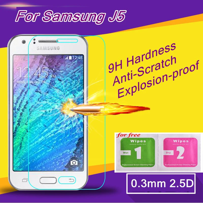 2 шт./лот Защитная пленка для экрана Samsung Galaxy JI J2 J3 J5 J7 передней панели телефона