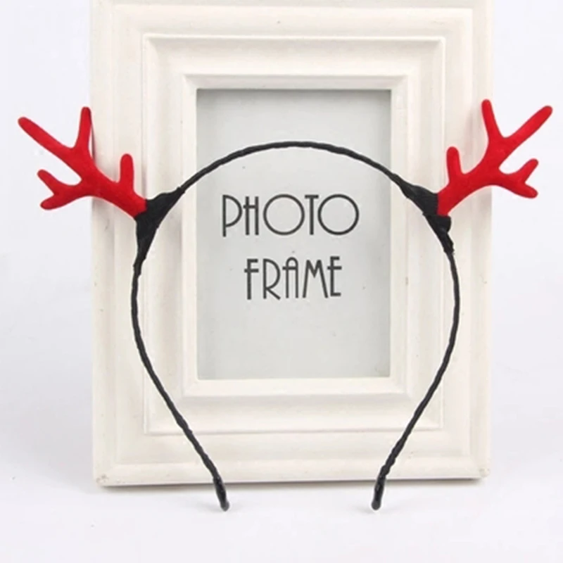 2 шт. Рождественская повязка на голову с оленем рождественские украшения