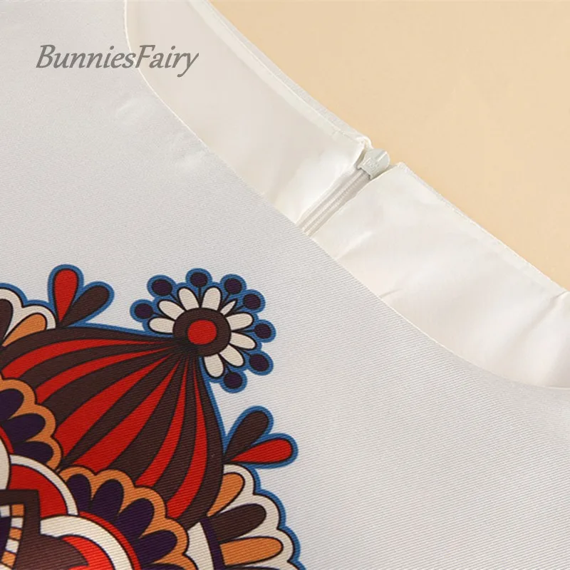 BunniesFairy 2019 Подиумные летние платья женские королевские винтажные Ретро средней