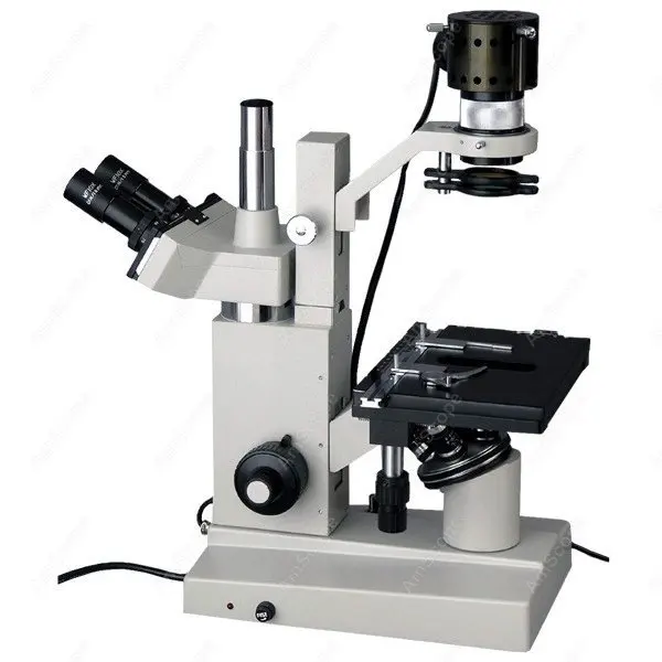 

Inverted-AmScope Supplies Inverted Trinocular Microscope 40X-800X SKU: IN200TB
