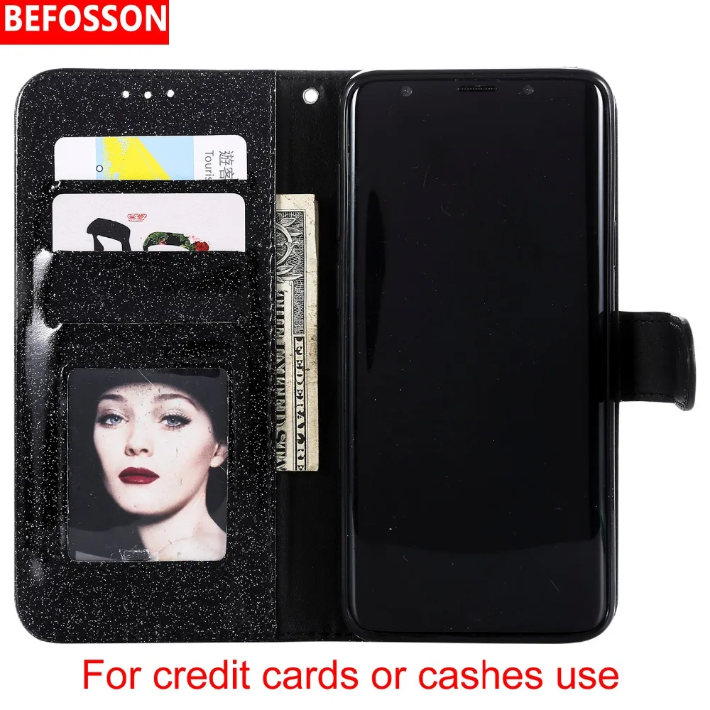 Кошелек BEFOSSON чехол для кредитных карт телефона из искусственной кожи сумка samsung